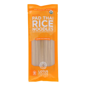 Lotus Foods Noodles - Organic - Brown Rice Pad Thai - Case Of 8 - 8 Oz