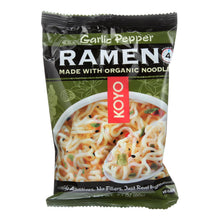 Koyo Ramen - Garlic Pepper - Case Of 12 - 2.1 Oz.