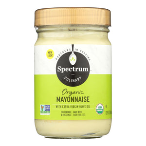 Spectrum Naturals Organic Olive Oil Mayonnaise - Case Of 12 - 12 Oz.