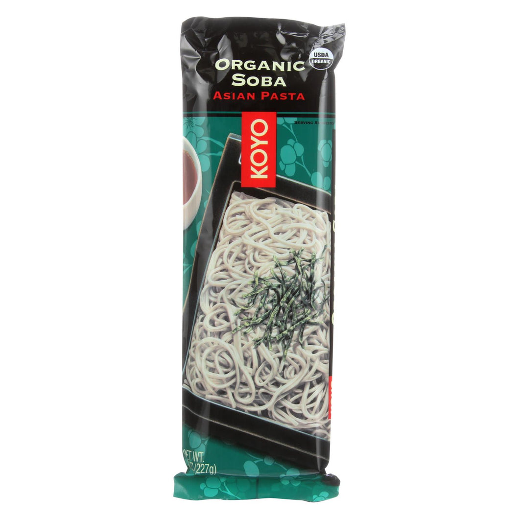 Koyo Pasta - Organic - Soba - 8 Oz - Case Of 12