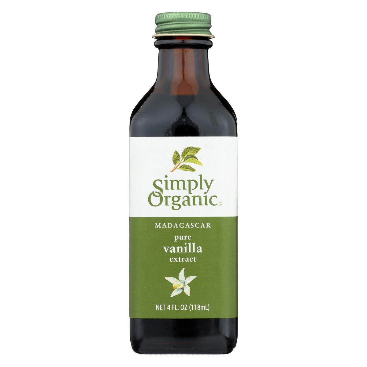 Simply Organic Vanilla Extract - Organic - 4 Oz