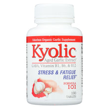 Kyolic - Aged Garlic Extract Stress And Fatigue Relief Formula 101 - 100 Tablets