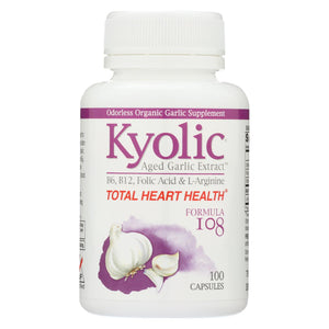 Kyolic - Aged Garlic Extract Total Heart Health Formula 108 - 100 Capsules