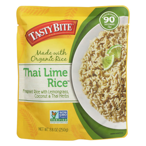 Tasty Bite Rice - Thai Lime - 8.8 Oz - Case Of 6