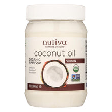 Nutiva Virgin Coconut Oil Organic - 15 Fl Oz