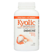 Kyolic - Aged Garlic Extract Immune Formula 103 - 200 Capsules