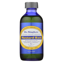 Dr. Singha's Mustard Rub - 4 Fl Oz