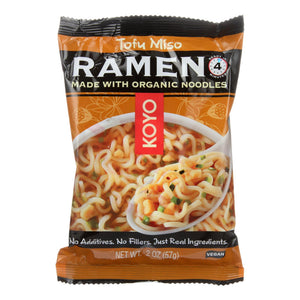 Koyo Ramen - Tofu Miso - Case Of 12 - 2 Oz.