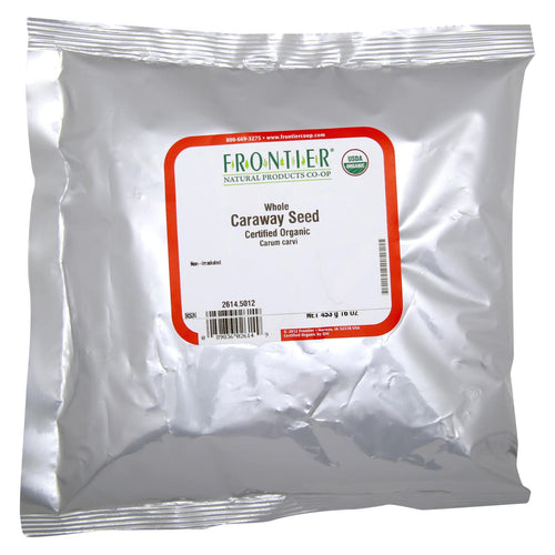 Frontier Herb Caraway Seed - Organic - Whole - Bulk - 1 Lb