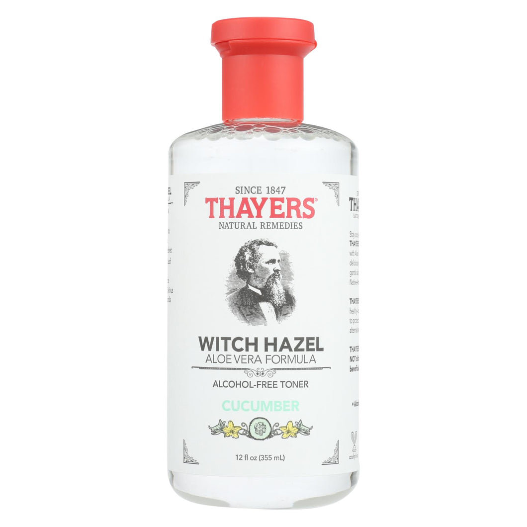 Thayers Witch Hazel With Aloe Vera Cucumber - 12 Fl Oz