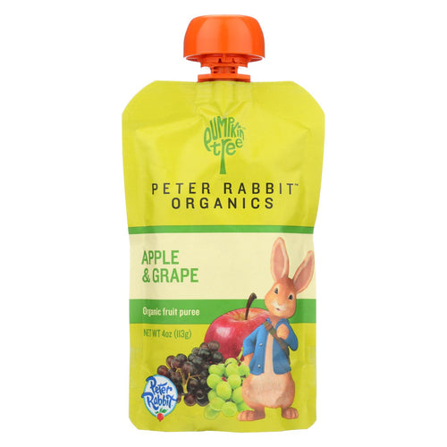 Peter Rabbit Organics Fruit Snacks - Apple And Grape - Case Of 10 - 4 Oz.