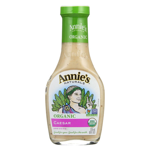 Annie's Naturals Organic Dressing Caesar - Case Of 6 - 8 Fl Oz.