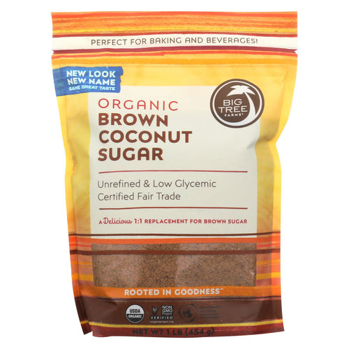 Big Tree Farms Coconut Palm Sugar - Blonde - Case Of 6 - 16 Oz.