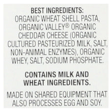 Annie's Homegrown Organic Shells And White Cheddar Macaroni And Cheese - Case Of 12 - 6 Oz.