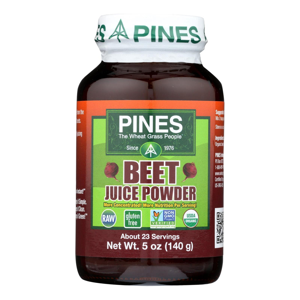 Pines International Beet Juice Powder - 5 Oz