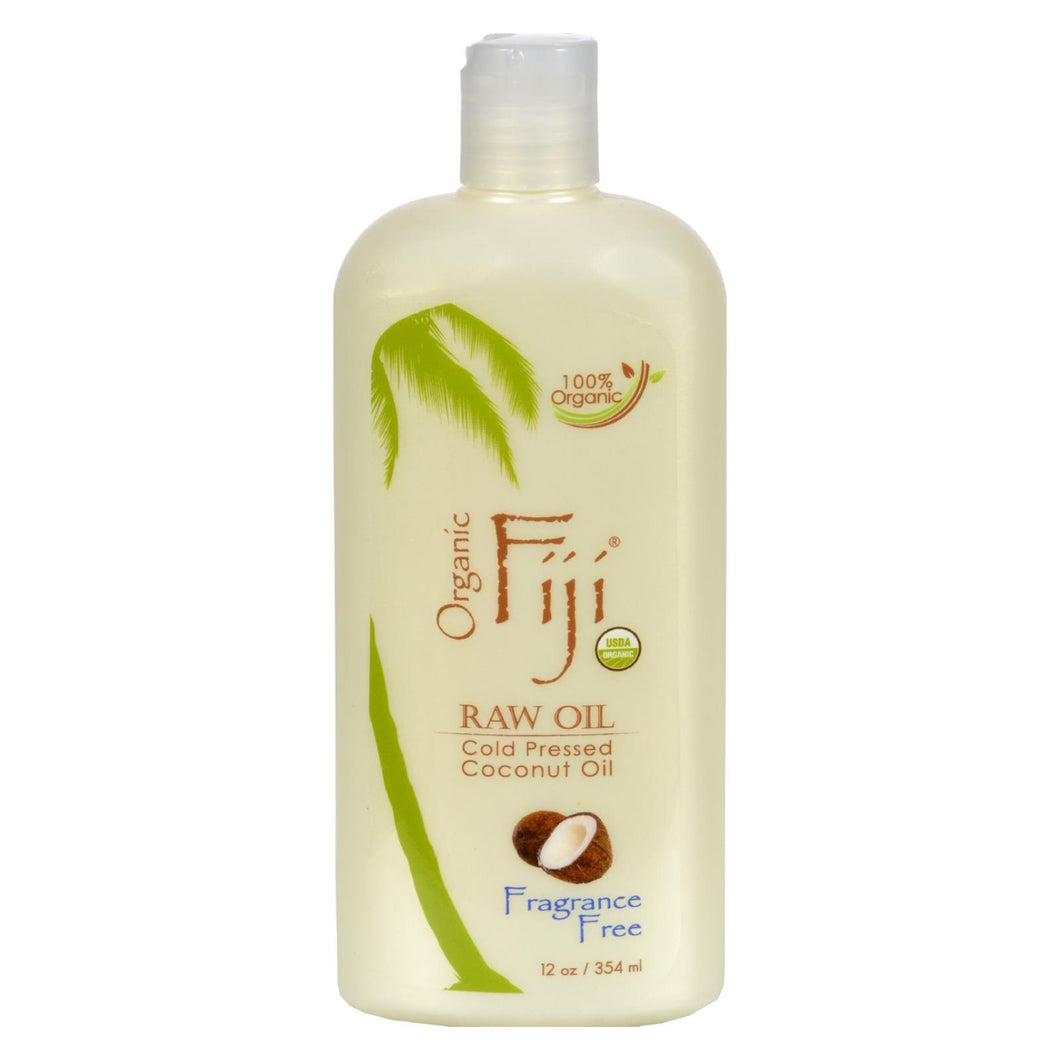 Organic Fiji Virgin Coconut Oil Fragrance Free - 12 Fl Oz