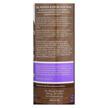 Dr. Woods Shea Vision Pure Black Soap With Organic Shea Butter - 16 Fl Oz