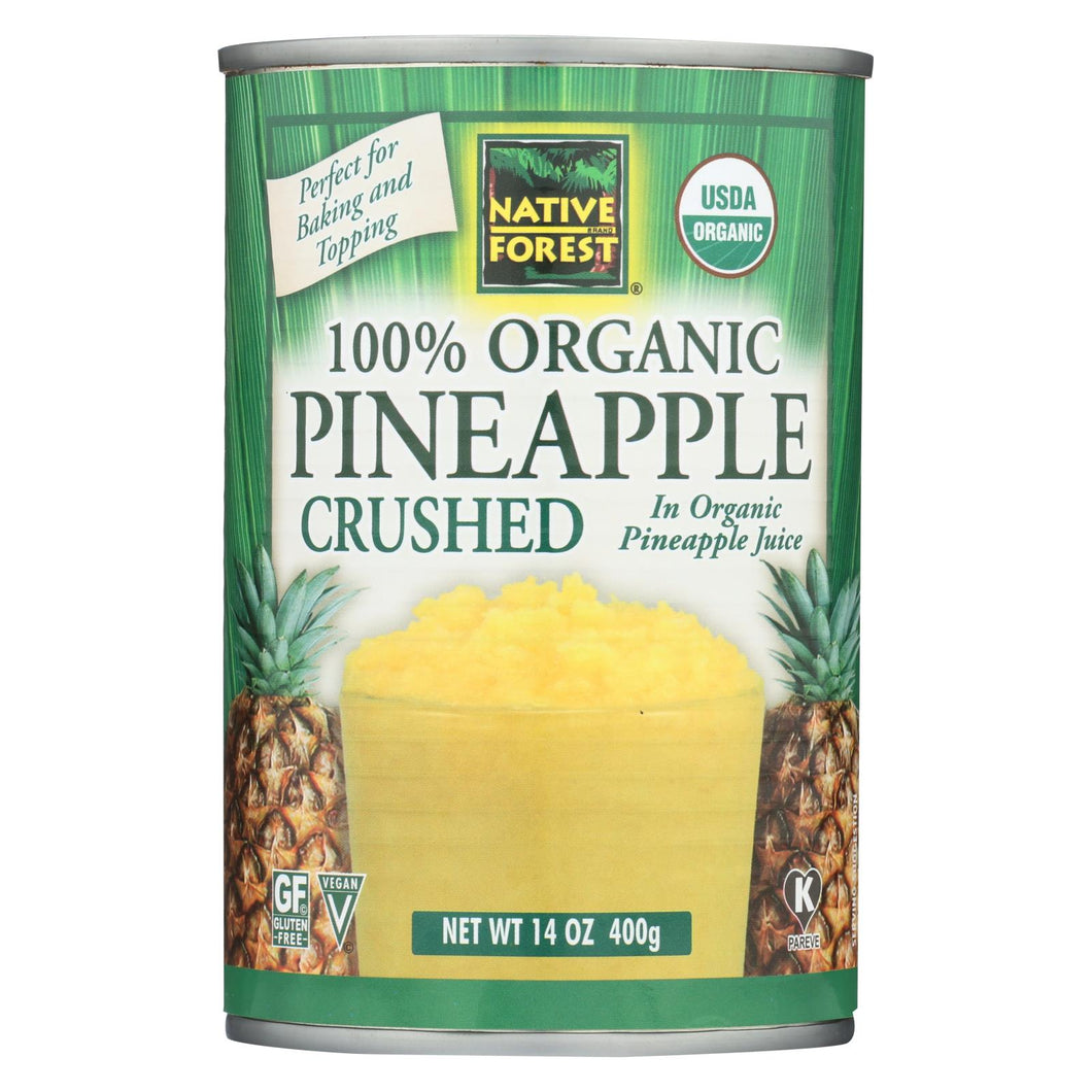 Native Forest Organic Pineapple - Crushed - Case Of 6 - 14 Oz.