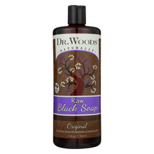 Dr. Woods Pure Black Soap - 32 Fl Oz