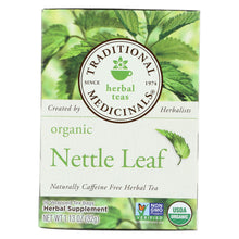 Traditional Medicinals Organic Nettle Leaf Herbal Tea - 16 Tea Bags - Case Of 6