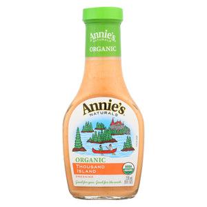 Annie's Naturals Organic Dressing Thousand Island - Case Of 6 - 8 Fl Oz.