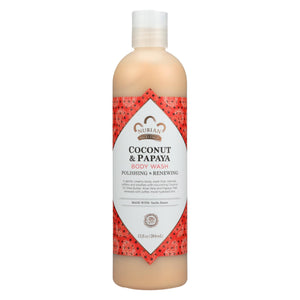 Nubian Heritage Body Wash Coconut And Papaya - 13 Fl Oz