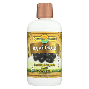 Dynamic Health Organic Acai Gold - 32 Fl Oz