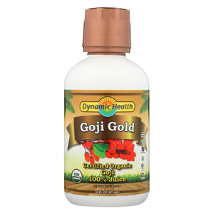 Dynamic Health Organic Certified Goji Berry Gold Juice - 16 Fl Oz