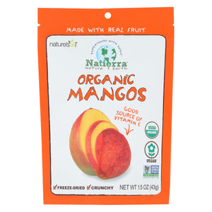 Natierra Freeze Dried - Mangos - Case Of 12 - 1.5 Oz.