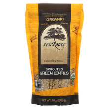 Truroots Organic Green Lentils - Sprouted - Case Of 6 - 10 Oz.