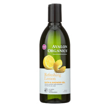 Avalon Organics Bath And Shower Gel Lemon - 12 Fl Oz