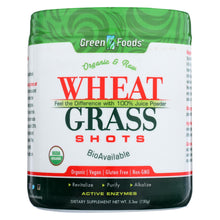 Green Foods Organic And Raw Wheat Grass Shots - 5.3 Oz