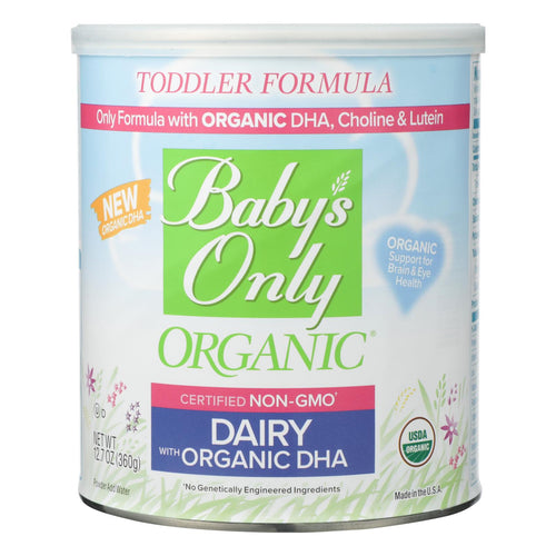 Babys Only Organic Toddler Formula - Organic - Dairy - Dha And Ara - 12.7 Oz - Case Of 6