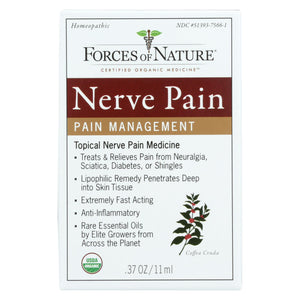 Forces Of Nature - Organic Nerve Pain Management - 11 Ml