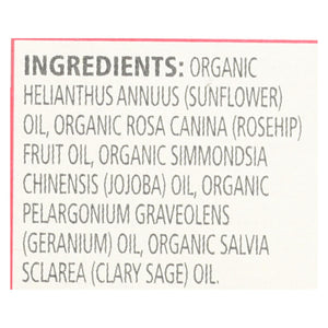 Aura Cacia - Organic Face Oil Serum - Rosehip - 1 Fl Oz