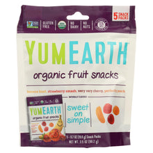 Yumearth Organics Organic - Fruit Snacks - Case Of 12 - 0.7 Oz.