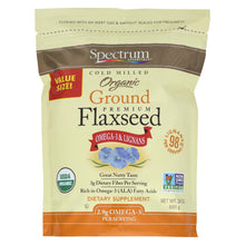 Spectrum Essentials Flaxseed - Organic - Ground - Premium - 24 Oz