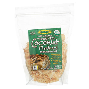 Let's Do Organics Toasted Coconut Flakes - Organic - Case Of 12 - 7 Oz.