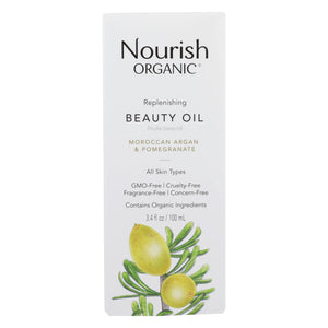 Nourish Organic Argan Oil - Replenishing Multi Purpose - 3.4 Oz