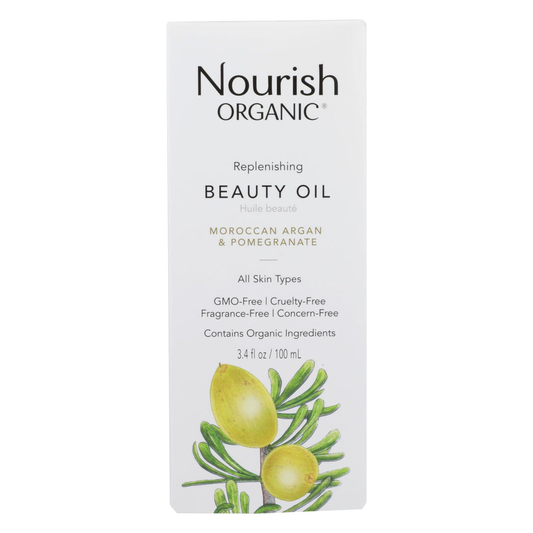 Nourish Organic Argan Oil - Replenishing Multi Purpose - 3.4 Oz