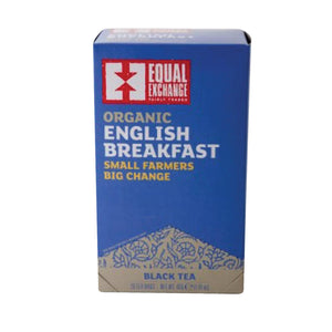 Equal Exchange Organic Black Tea English Breakfast - English Breakfast - Case Of 6 - 20 Bags