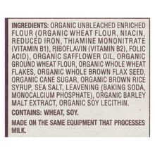 Back To Nature Crackers - Organic Stoneground Wheat - Case Of 6 - 6 Oz.