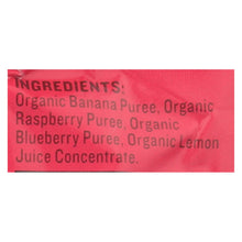 Peter Rabbit Organics Fruit Snacks - Raspberry Banana And Blueberry - Case Of 10 - 4 Oz.