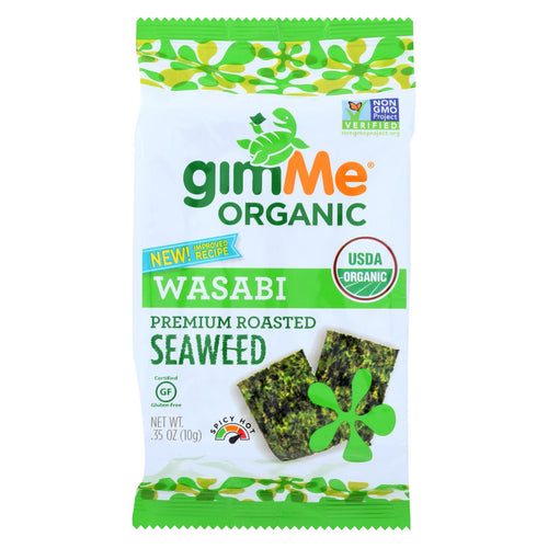 Gimme Organic Roasted - Wasabi - Case Of 12 - 0.35 Oz.