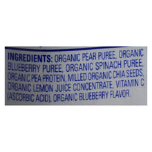 Happy Tot Toddler Food - Organic - Fiber And Protein - Stage 4 - Pear Blueberry And Spinach - 4 Oz - Case Of 16