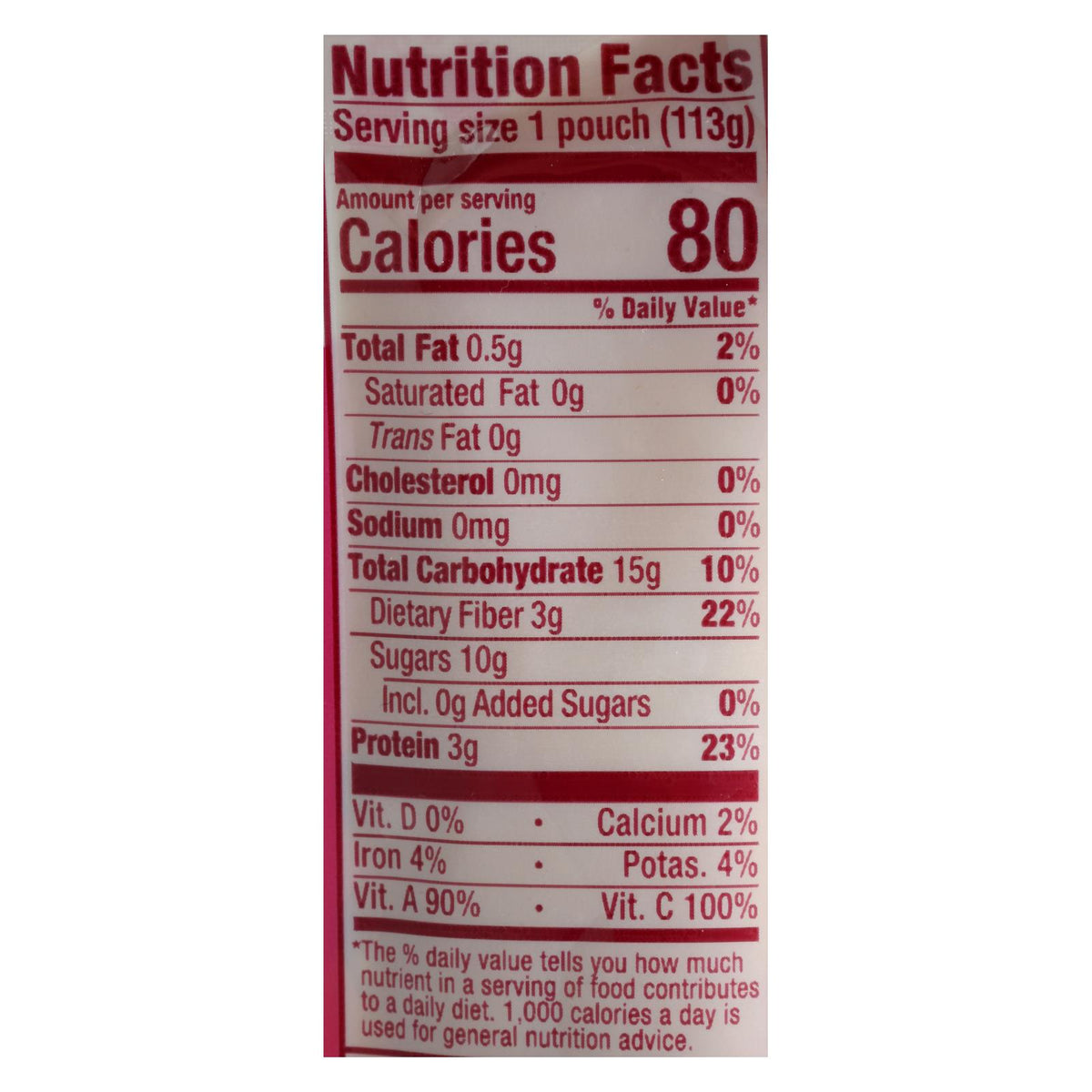 Happy Tot Toddler Food - Organic - Fiber And Protein - Stage 4 - Pear Raspberry Butternut Squash And Carrot - 4 Oz - Case Of 16