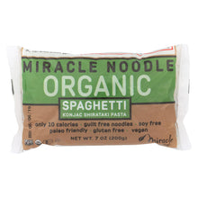 Miracle Noodle Shirataki Pasta - Organic Spaghetti - Case Of 6 - 7 Oz.