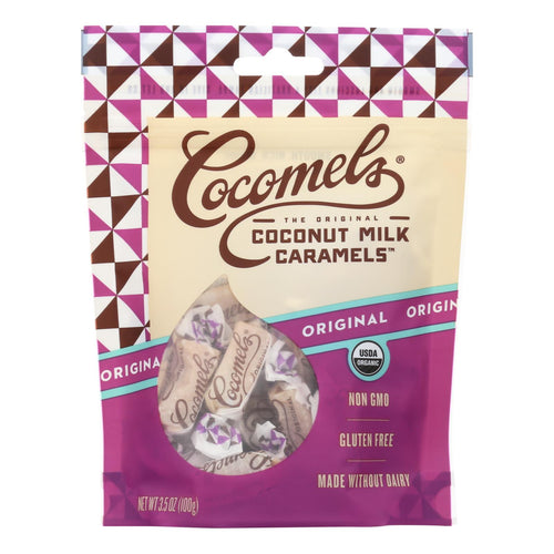 Cocomel - Organic Coconut Milk Caramels - Original - Case Of 6 - 3.5 Oz.