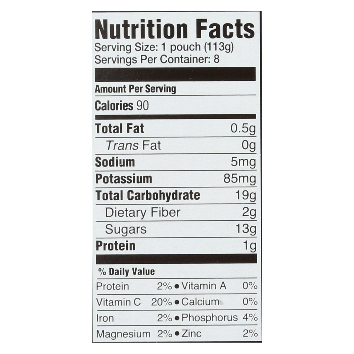 Happy Baby Happy Baby Clearly Crafted - Apple Blueberries And Oats - Case Of 16 - 4 Oz.