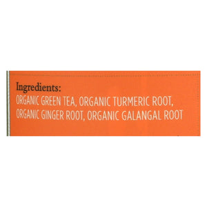 Paromi Tea - Green Tumeric Ginger - Cs Of 6-15 Ct